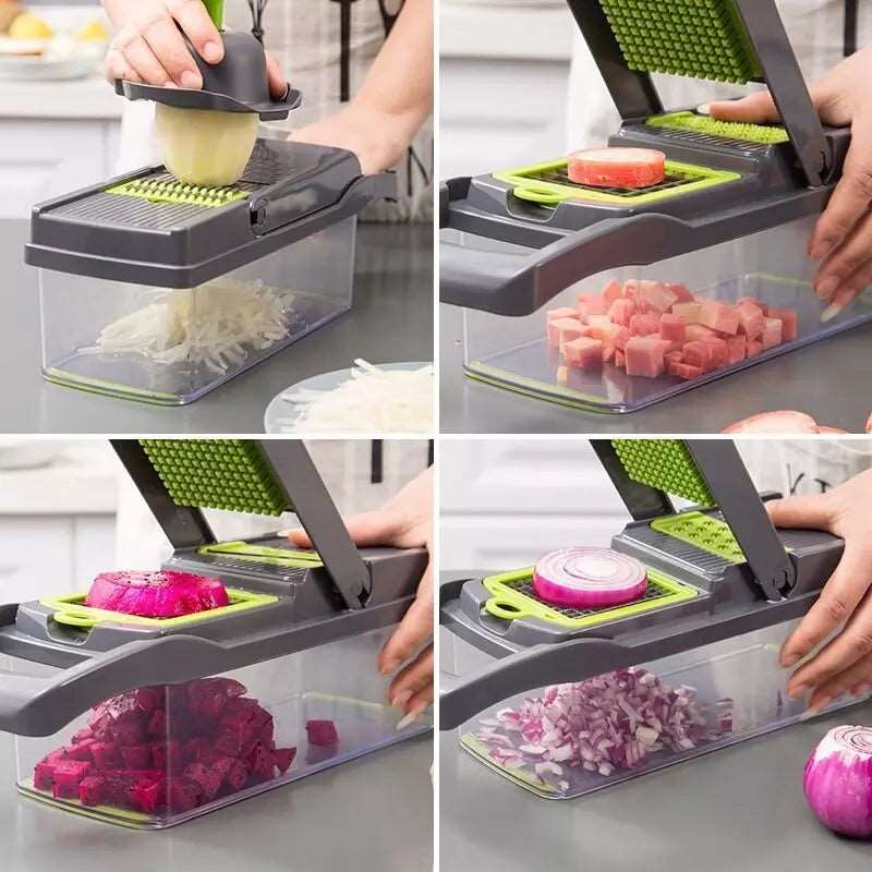 12 In 1 Multifunctional Vegetable Slicer Cutter Shredder