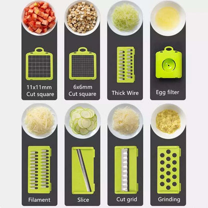 12 In 1 Multifunctional Vegetable Slicer Cutter Shredder