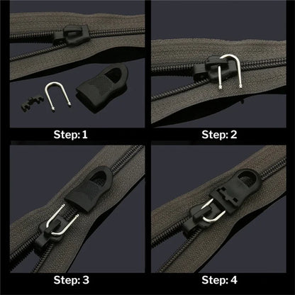 10 Pcs Zipper Slider Replacement Kit