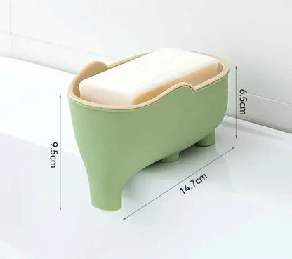 Elephant Soap Dish For Bathroom & Kitchen Sink