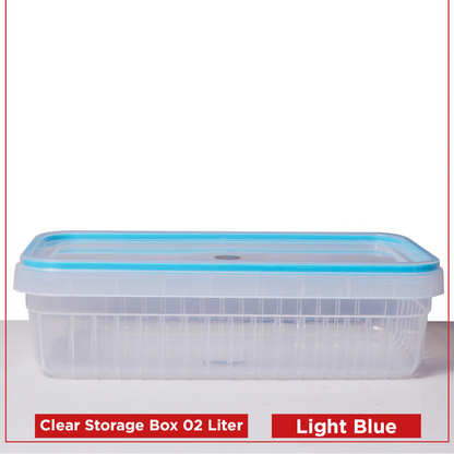 2Ltr Clear Storage Box