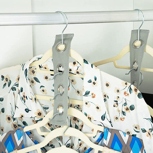 2 Pcs 4 Hole Magic Clothes Hanger Strip Under One Dollar