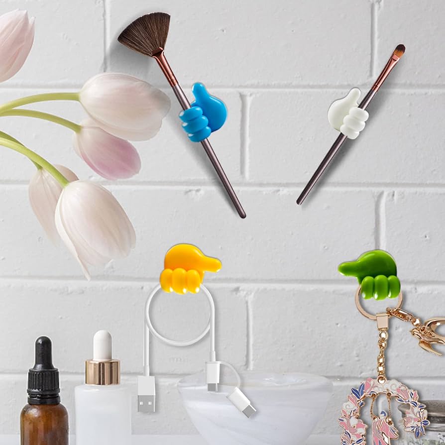 2Pcs Self Adhesive Wall Thumb Hook, Under One Dollar