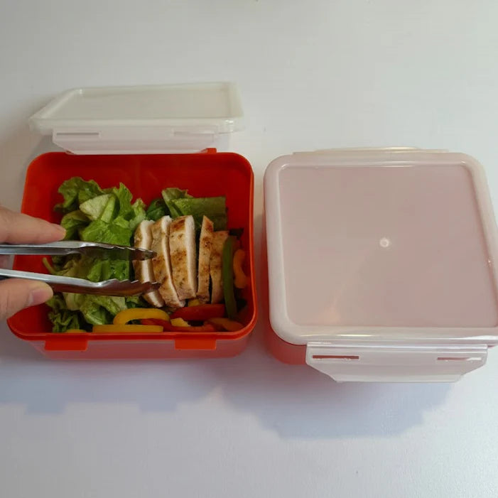 2 Piece Airtight Snack & Food Storage Containers, Kitchen Accessories 
