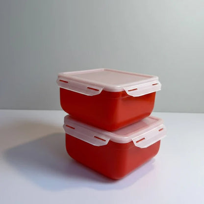 2 Piece Airtight Snack & Food Storage Containers, Kitchen Accessories 