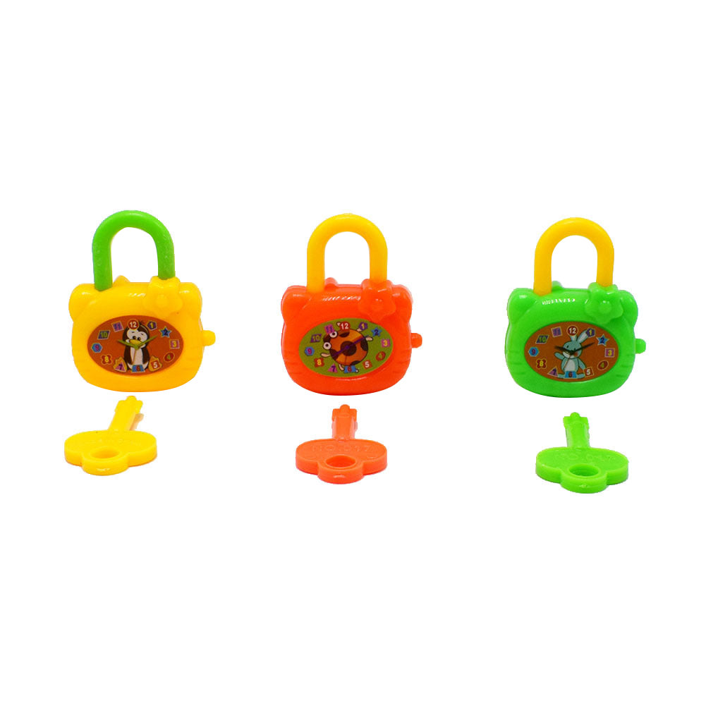 5pcs kids lock and key toy