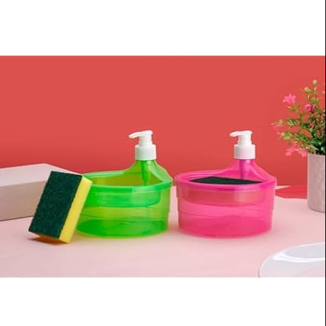 Dish Soap Dispenser With Sponge