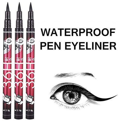 36H Liquid Black Pencil Waterproof Eyeliner, Under One Dollar 