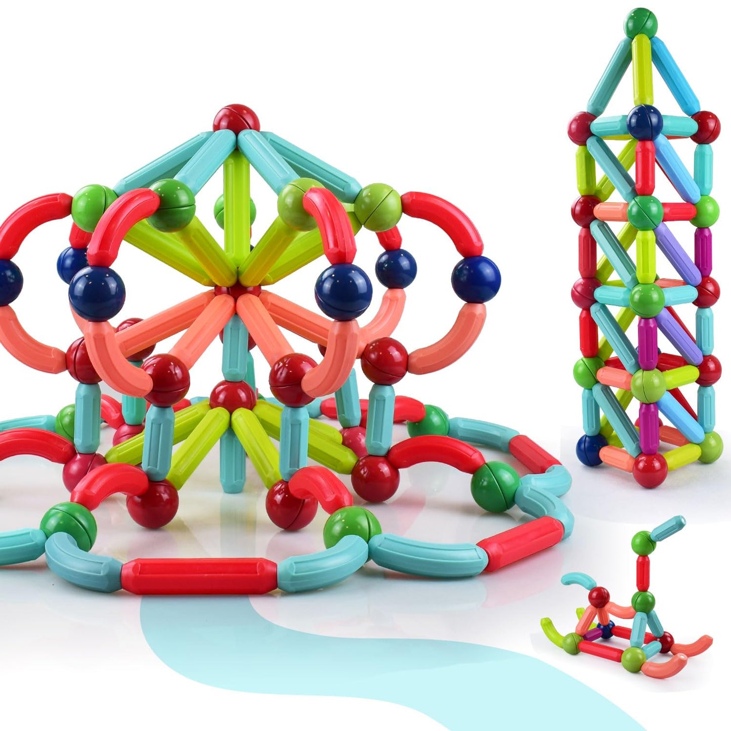 36Pcs Magnetic Sticks