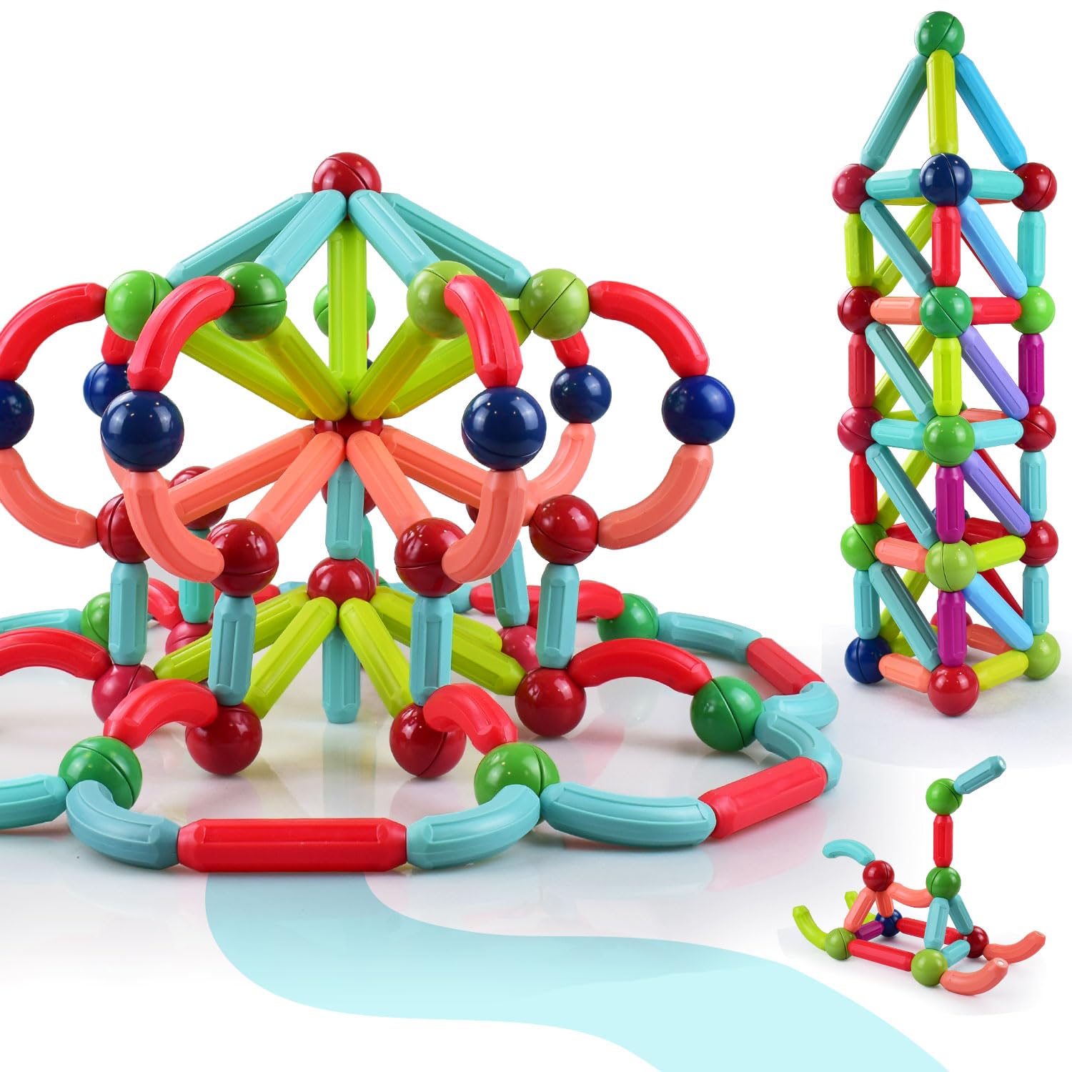 36Pcs Magnetic Sticks