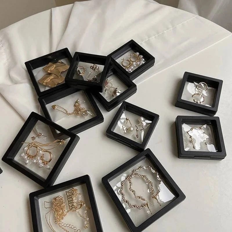 1PC 3D Floating Picture Frame Shadow Jewelry Display Box