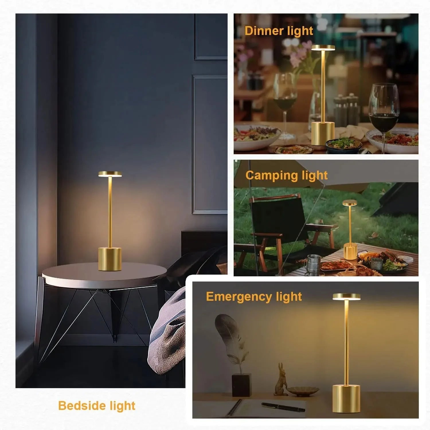 3 Colors LED Desk Lamp