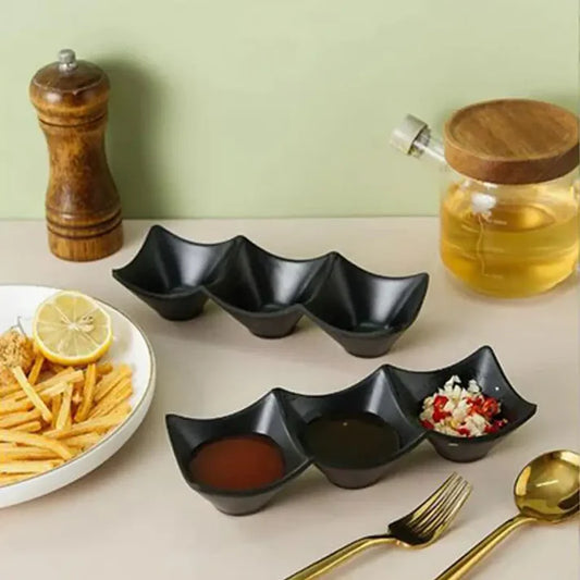 3 Portable Sauce Dip Bowls
