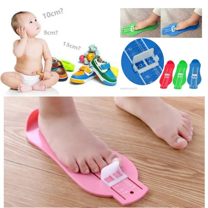 Kids Foot Measure Tool Shoes Helper Baby Measuring Ruler Gauge Device