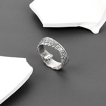 Vintage Wings Shape Silver Ring