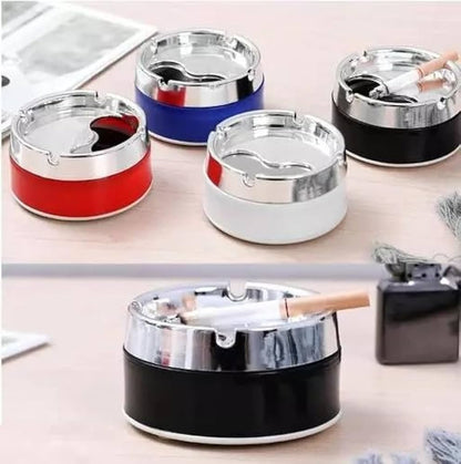 Stainless Steel Unbreakable Ashtray with Lid