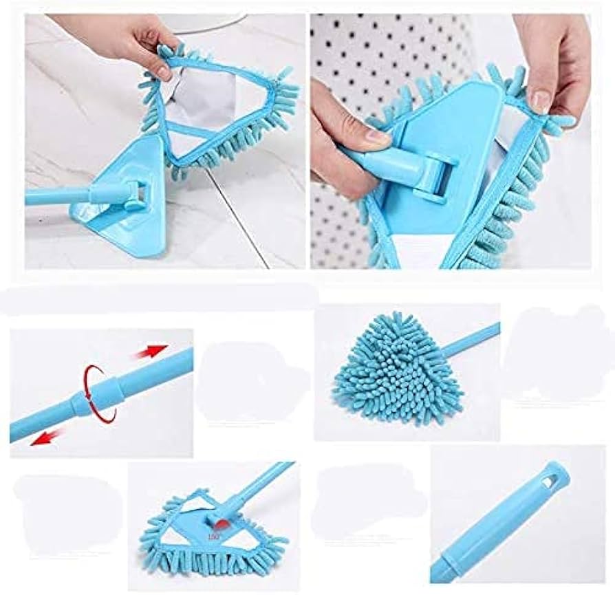 Multifunction Extendable Triangle Cleaning Mop
