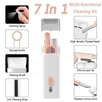 Keyboard Cleaning Kit with 7-in-1 Functionality