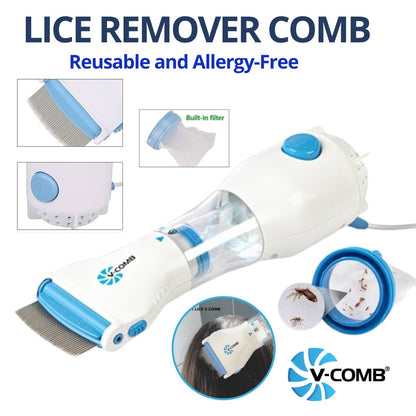 V Comb Electronic Head Lice Removal Machine