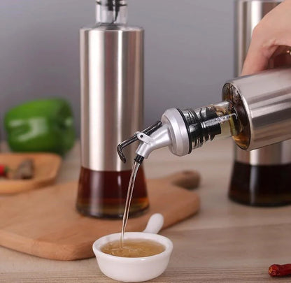 4Pcs Oil & Spice Set (White), Kitchen Accessories 