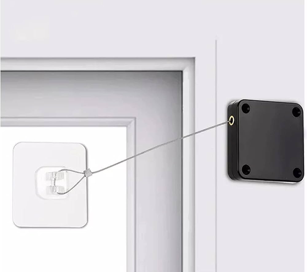 Automatic Punch-free Sensor Door Closer Quick Install & Stable Hole-free
