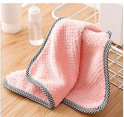 Super Absorbent Kitchen Soft Microfiber Towels(Size: 9.5*9.5 inch)