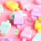 1 Pcs Creative Cute Jelly Popsicle Cartoon Eraser(Random Colour)