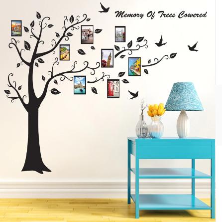 Large Size Family Tree Branches Art DIY Wall Sticker