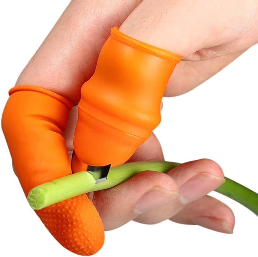 Silicon Thumb Cutter Finger Protector Plucking Tools