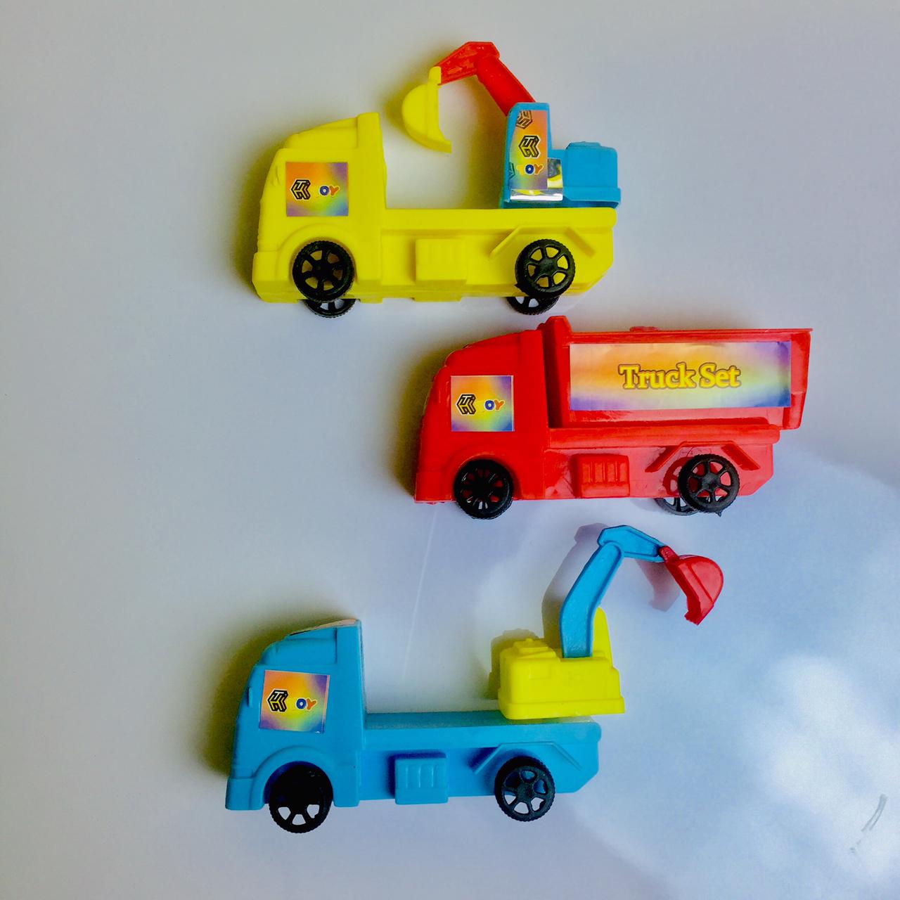 3PC Mini Construction Truck Set for Kid