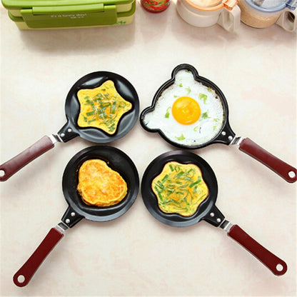 1 Pcs Non Stick Mini Egg Frying Pan (random shape)