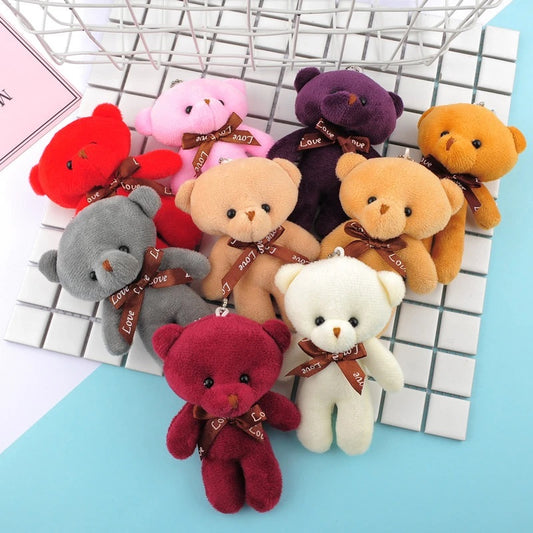 1PC Plush Toy Teddy Bear Doll Pendant Keychain