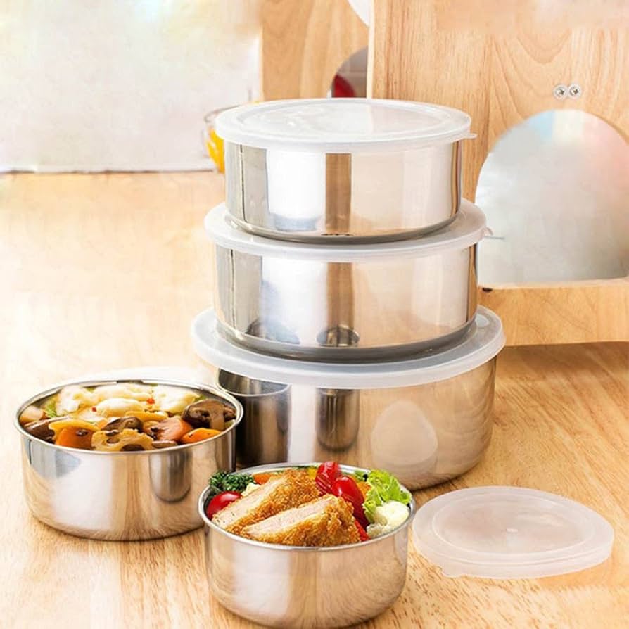 5Pcs Bowl Set with Lids
