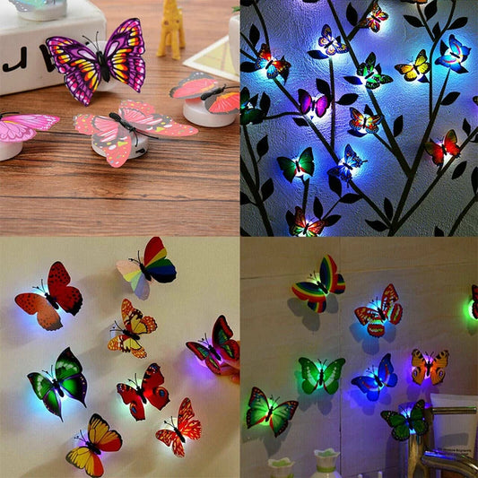 5Pcs LED Butterfly