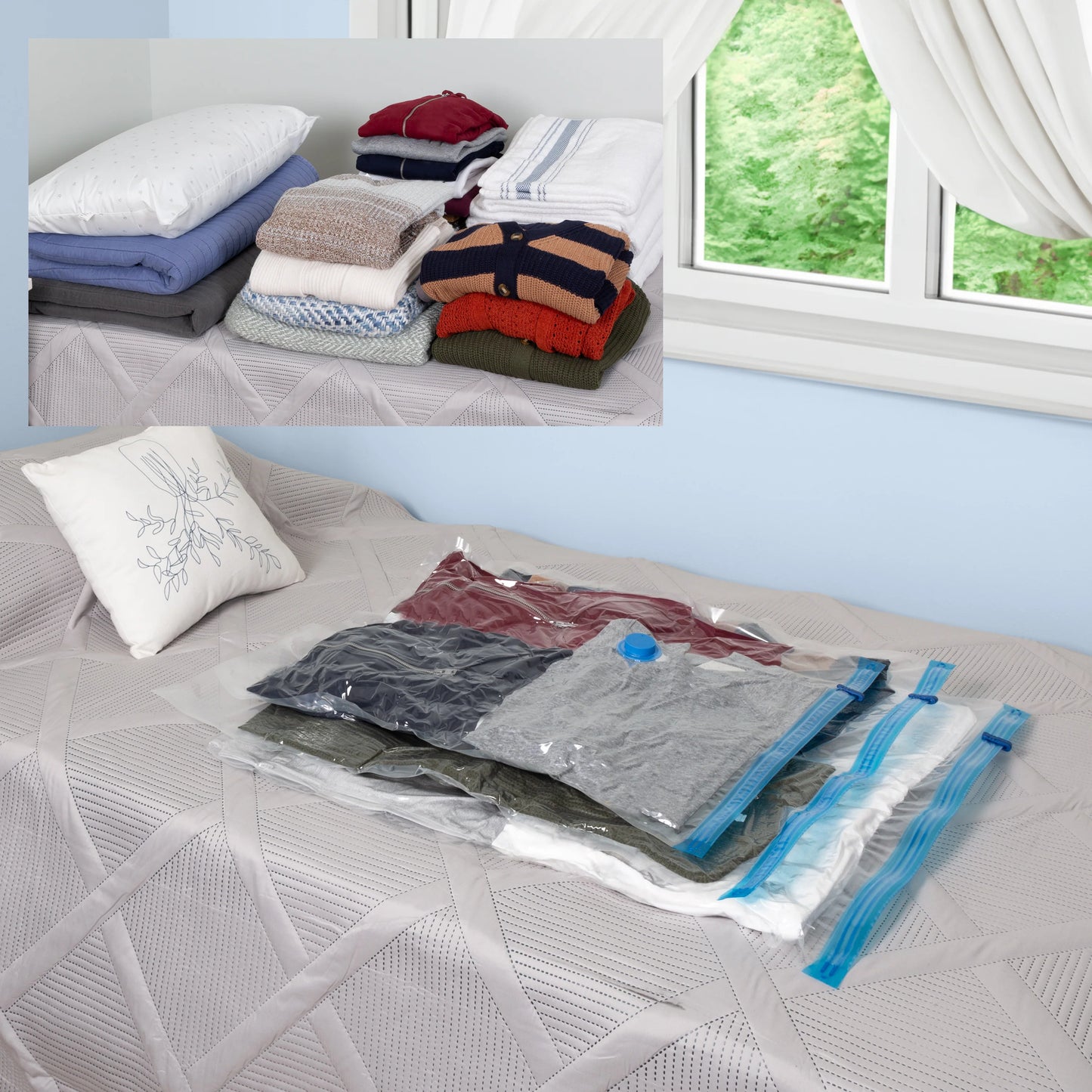  5Pcs Vacuum Storage Bags