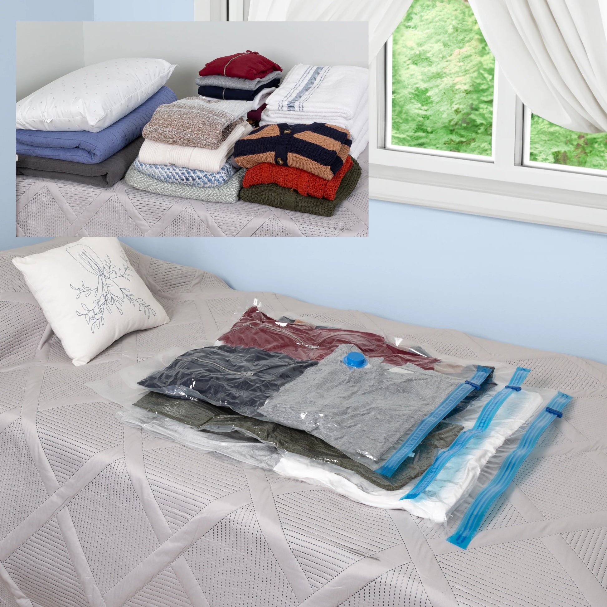  5Pcs Vacuum Storage Bags