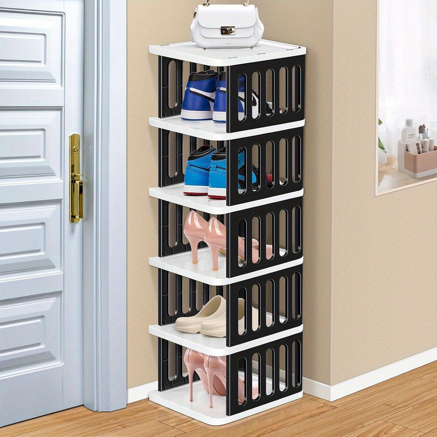 5 Layer Adjustable Shoe Rack, Home and Home 