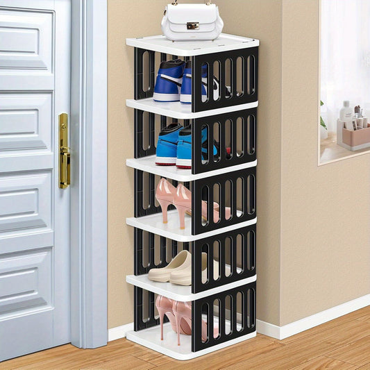 5 Layer Adjustable Shoe Rack, Home and Home 