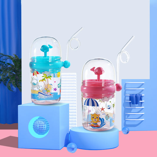 250ml Portable Dolphin Water Bottle