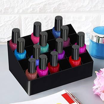 24 Grid Stand Solid Lip Stick Cosmetic Storage Box Organizer