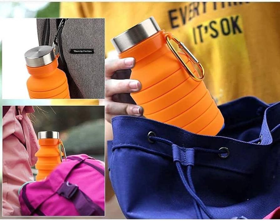 Expandable Silicone Hydration Bottle