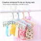 8 Clips Multifunctional Antiskid Space Saving Clothes Hanger