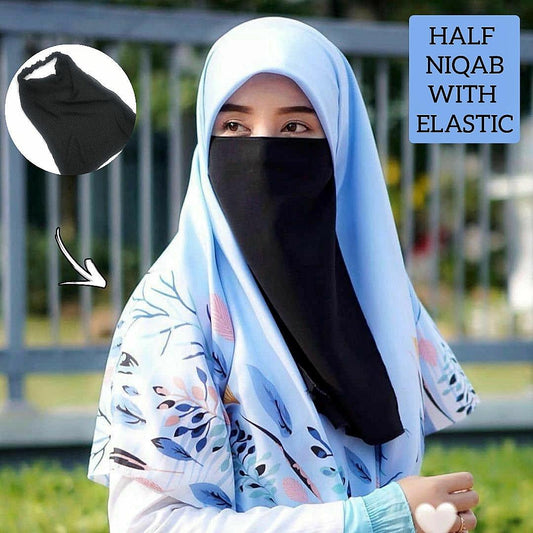 Single Layered Abaya Niqab Patti