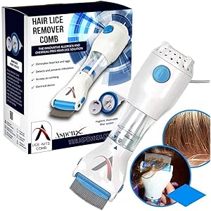 V Comb Electronic Head Lice Removal Machine