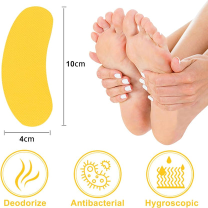 10pcs Shoes Deodorant Sticker Insoles