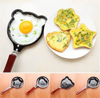 1 Pcs Non Stick Mini Egg Frying Pan (random shape)