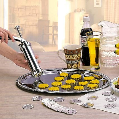 Multiple Shapes Cookie Press Gun