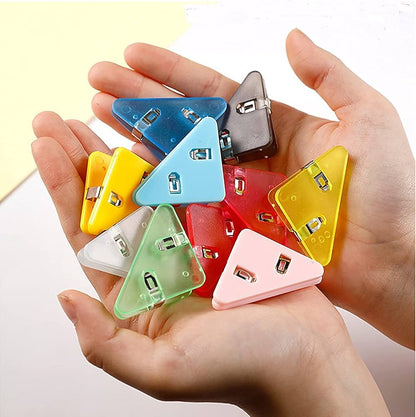 5Pcs Geometric Triangle Paper Clips