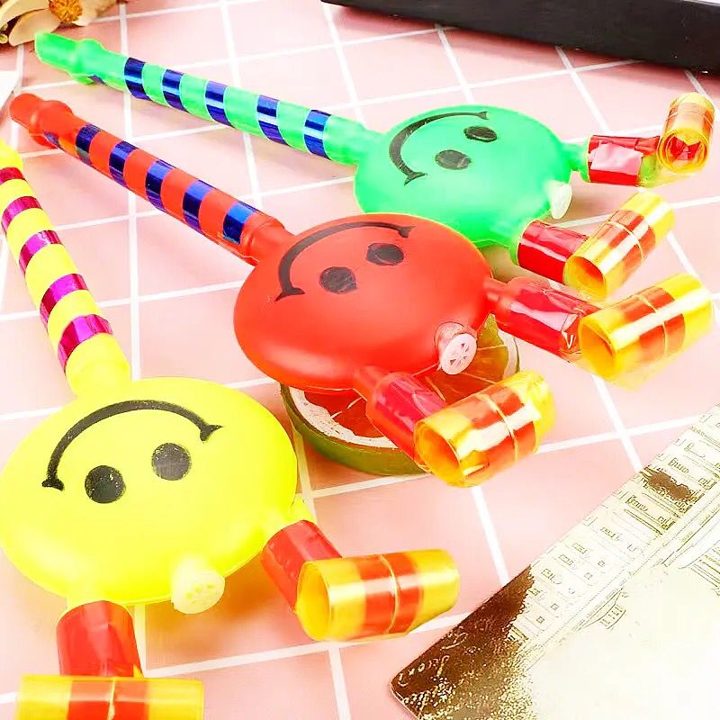 Pack Of 2 Joyful Smiley whistle(Random Colour)