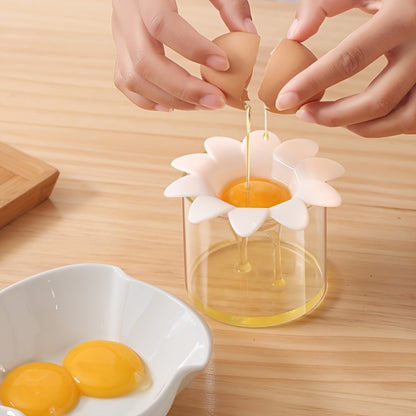 Petal Design Egg White Separator